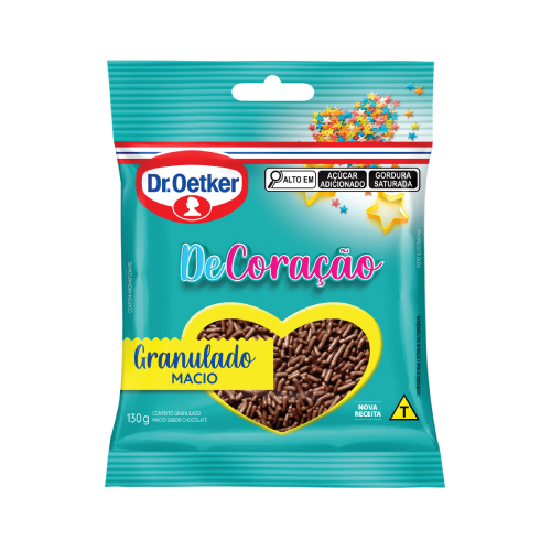 1878 - CHOCOLATE GRANULADO MACIO 24X130 GRS 1878 - CHOCOLATE GRANULADO MACIO 24X130 GRS