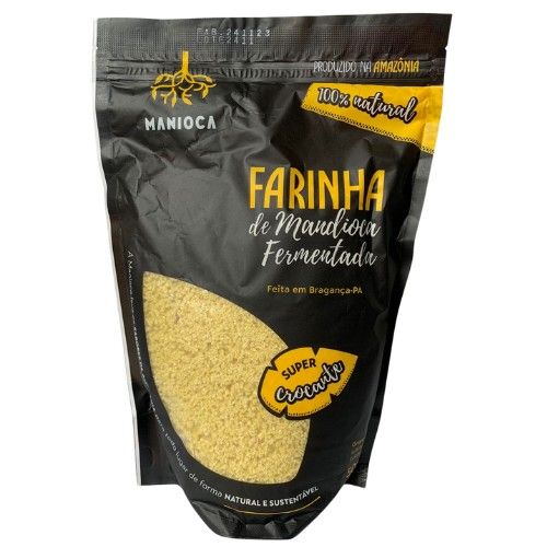 6786 - FARINHA DE MANDIOCA FERMENTADA 10X500GRS