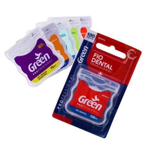 6890 - FIO DENTAL TRAD. MENTA BLISTER 100M GREEN 12UN 6890 - FIO DENTAL TRAD. MENTA BLISTER 100M GREEN 12UN