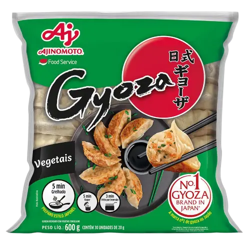 7273 - GYOZA VEGETAIS 10X600GRS