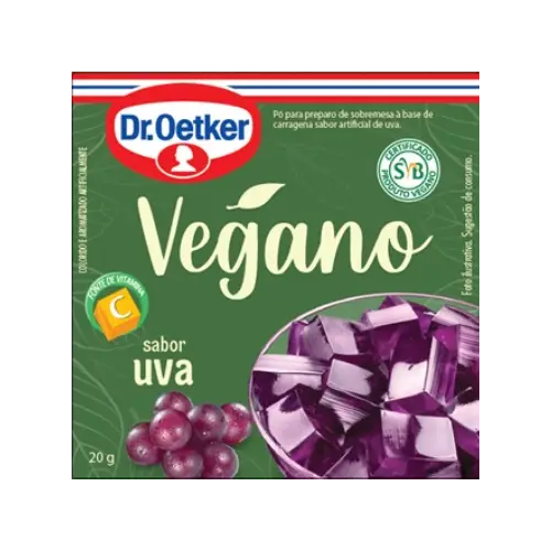 7348 GELATINA VEGANA UVA 36X20GRS