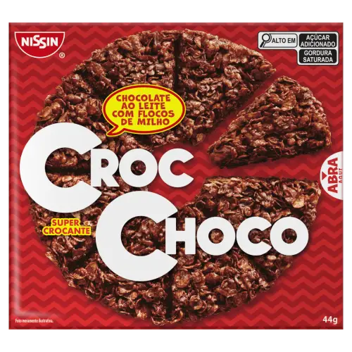 7414 CCAL - CROC CHOCO AO LEITE 24X44GRS