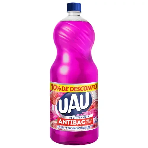 7519 - PR DESINFETANTE UAU ANTIBAC FLORESPRIM 8X2000ML 7519 - PR DESINFETANTE UAU ANTIBAC FLORESPRIM 8X2000ML