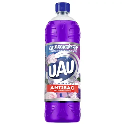 7525 - DESINF UAU ANTIBAC LAV E ROSAS15X1000ML 7525 - DESINF UAU ANTIBAC LAV E ROSAS15X1000ML