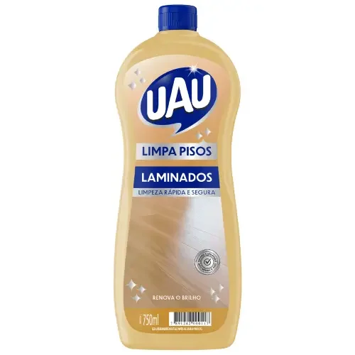 7465 - LIMPA PISO UAU LAMINADOS 12X750ML