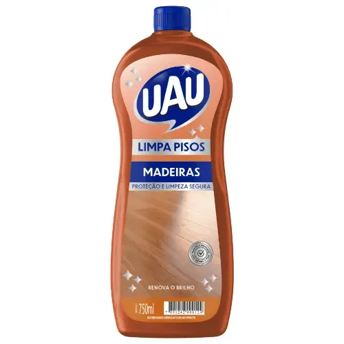 7467 - LIMPA PISO UAU MADEIRAS 12X750ML