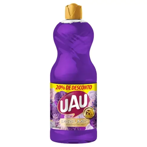 7473 - PR LIMPADOR PERFUMADO UAU LAVANDACONFORTO 6X2000M