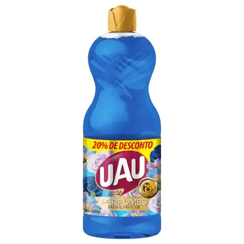 7475 - PR LIMPADOR PERFUMADO UAU BRISAFRESCOR 6X2000L
