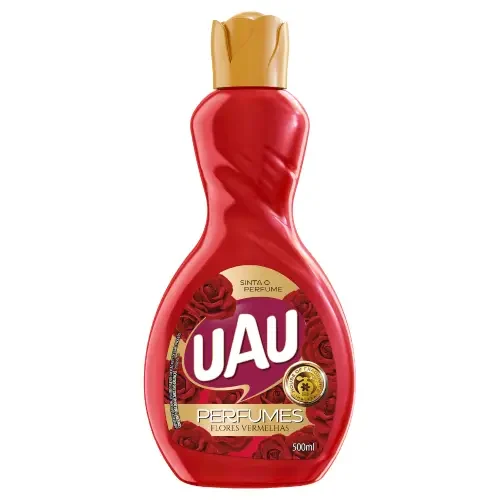 7479 - LIMPADOR PERF UAU FLORES VERMELHAS 24X500ML