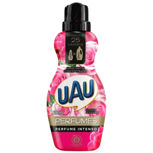 7484 - AMACIANTE CONC UAU PERF FLORES E SONHOS 12X500ML