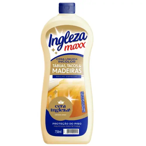7508 - CERA LIQUIDA INGLEZA MAXX MADEIRA 12X750ML