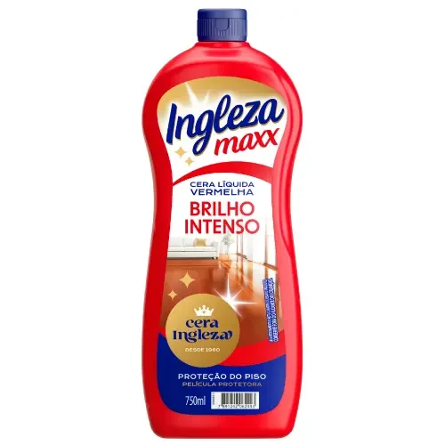 7511 - CERA LIQUIDA INGLEZA MAXX VERMELHA 12X750ML