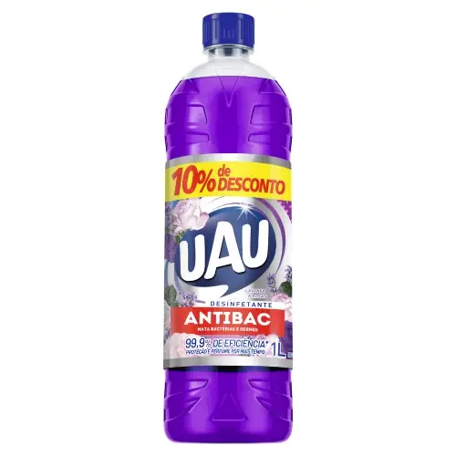 7527 - DESINF UAU ANTIBAC LAV E ROSAS PROMO 15X1000ML 7527 - DESINF UAU ANTIBAC LAV E ROSAS PROMO 15X1000ML