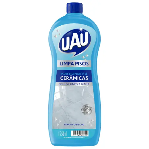 7531 - LIMPA PISO UAU PORCELAN E CERAMIC 12X750ML
