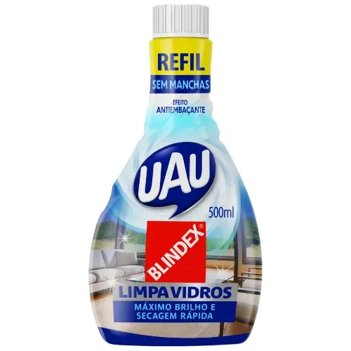 7533 - LIMPA VIDROS UAU REF 12X500ML