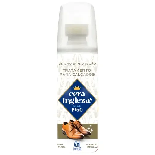 7553 - CERA LIQUIDA CALCADO INGLEZA INCOLOR 24X60ML