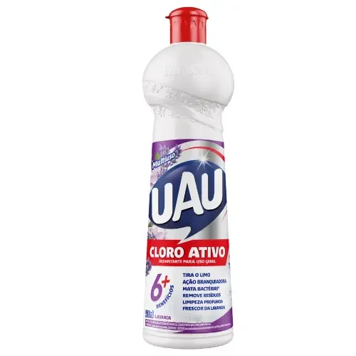7557 - MULTIUSO UAU CLORO ATIVO LAVANDA 24X500ML