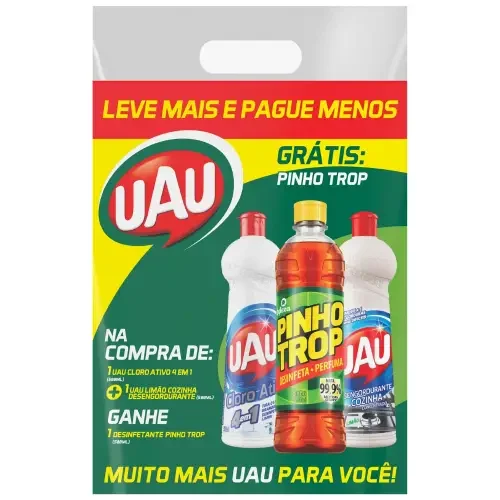 7609 - DESENG COZMULTIUSO CLORO PINHO TROP 8X3X500ML
