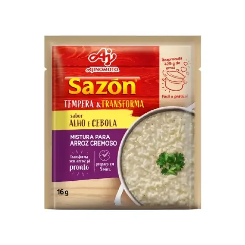 7218 - SAZON TEMPERA E TRANSFORMA ALHOCEBOLA 72X16GRS