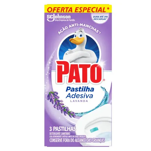 4829 PR PATO PASTILHA ADESIVA LAVANDA OF. ESP 3X8X3UN