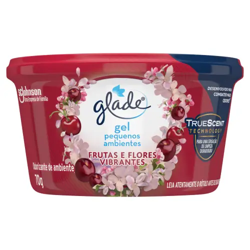 5571 GLADE GEL FRUTAS E FLORES VIBRANTES 3X12X70 GRS
