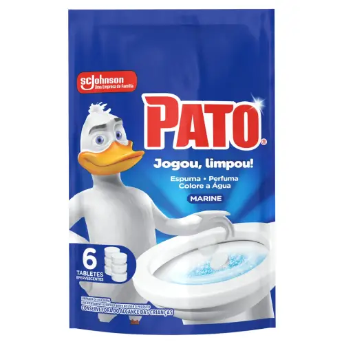 7647 - PATO TABLETE MARINE 2X12X60GRS